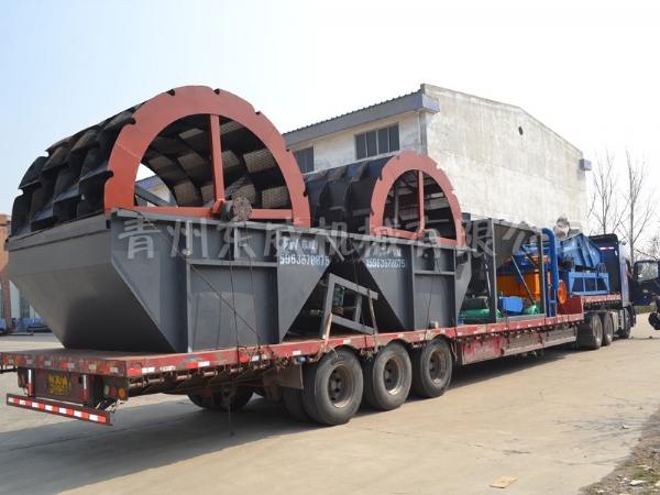  洗沙設(shè)備發(fā)貨現(xiàn)場(chǎng)